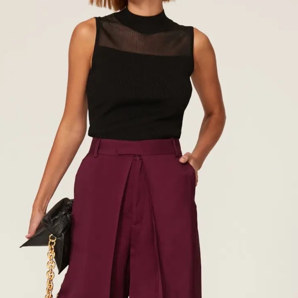 Milly Tops - Milly Sheer Yoke Top